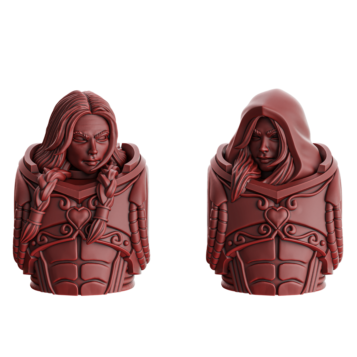 Crimson Wings Female Heads